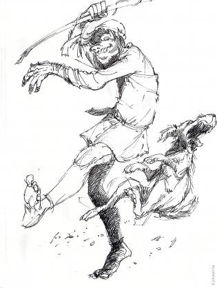 C-054-025--carnet--210--295--nb--figuratif--feutre--moyen_age.jpg